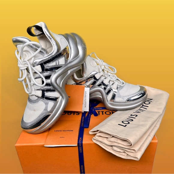 Buy Louis Vuitton Wmns Archlight Sneaker 'Metallic Silver